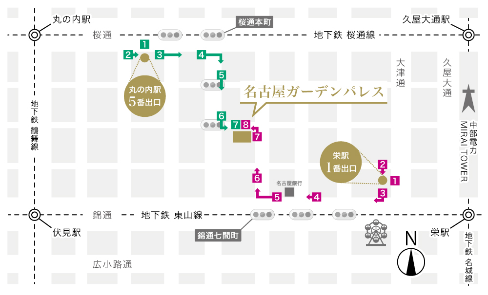 アクセスマップ